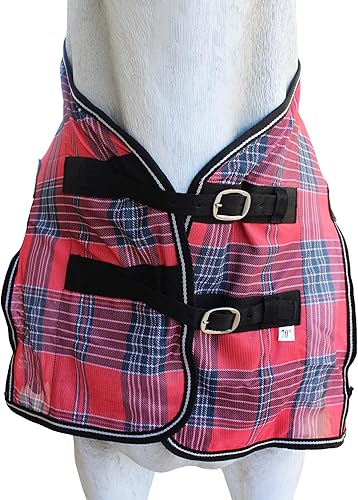 Miniatura 2 de 68" Horse Mesh Sheet Summer Spring Airflow Mesh 7339