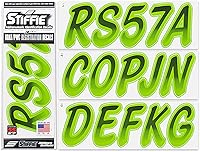 Vista 84 de Stiffie Whipline - Calcomanías de identificación alfanuméricas, adhesivos de números de registro para barcos y embarcaciones personales