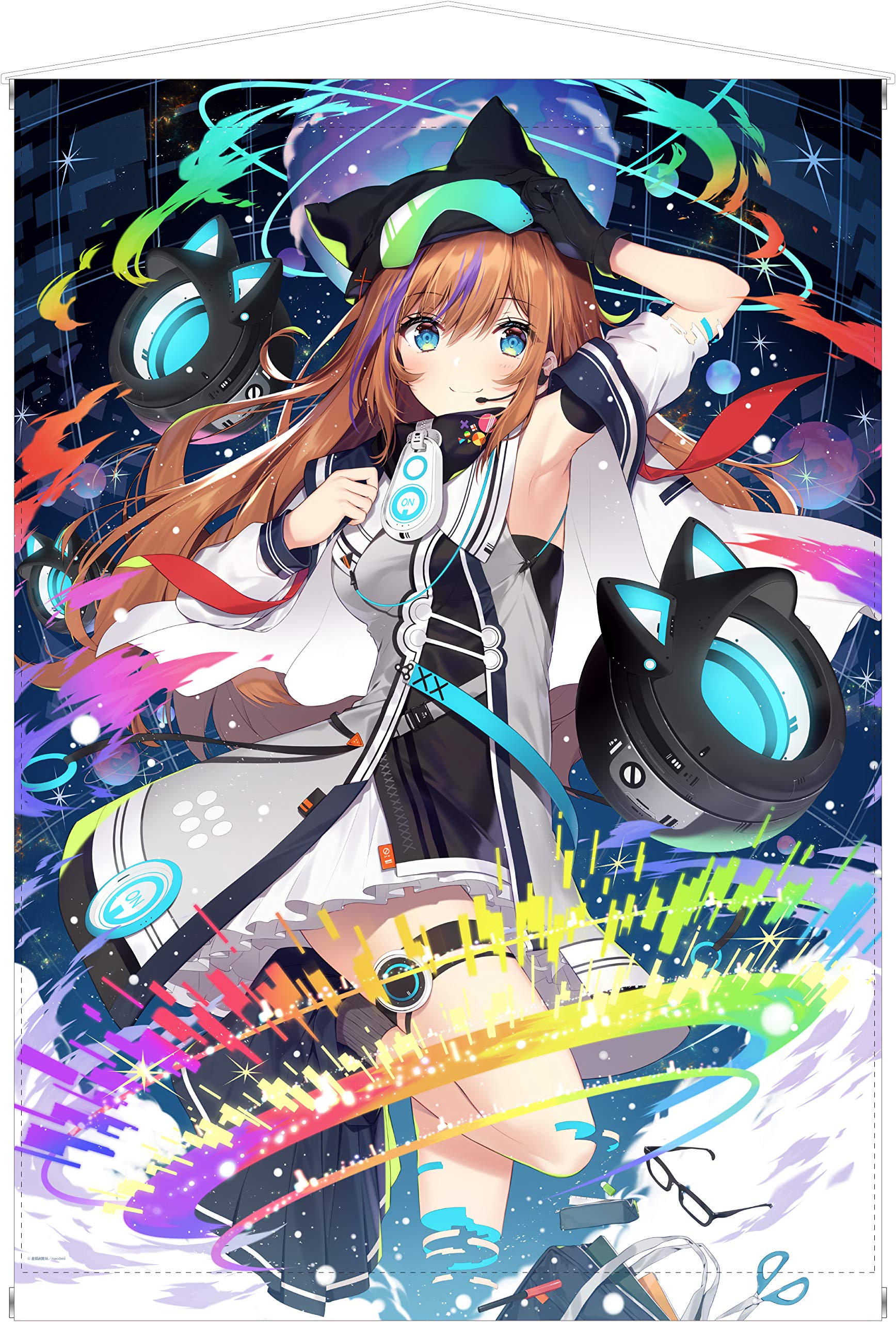 Amazon.co.jp: 「絵師100人展 09」B1タペストリー necömi「セーラー服