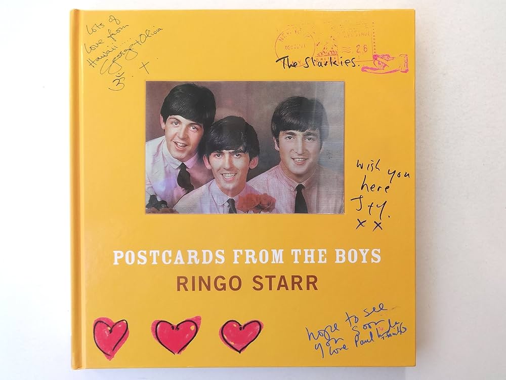 洋書 POSTCARDS FROM THE BOYS Ringo Starr Postcards from the Boys: Starr, Ringo: 9780811846134: Amazon