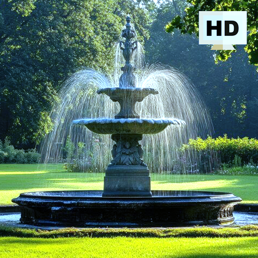 Brunnen klingt Bildschirmschoner