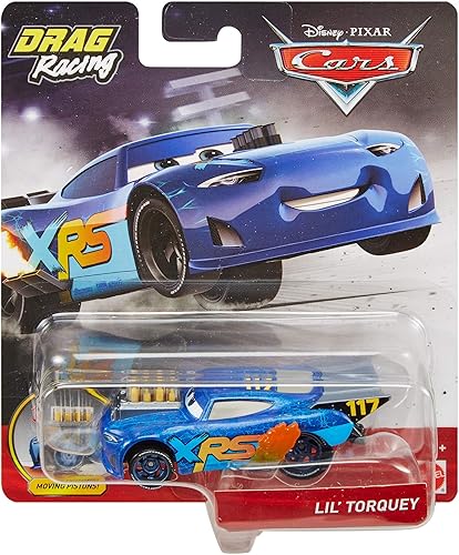 Miniatura 5 de Disney Pixar Cars XRS Drag Racing Lil Torquey