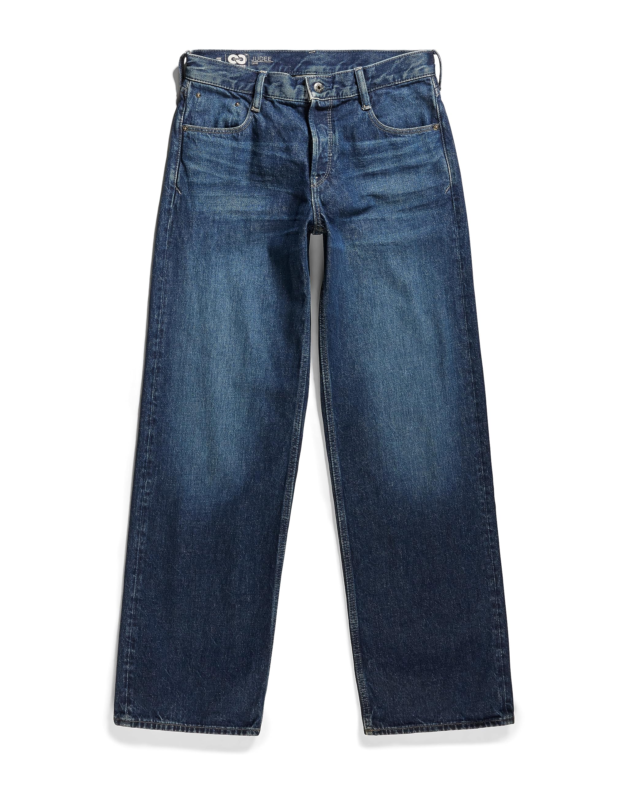 G-Star Damen Judee Low Waist Loose Jeans Blau (Worn in Himalayan Blue D22889-D317-G122) 26W / – Bild 6