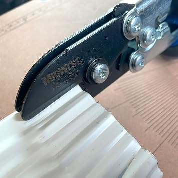 MIDWEST Blade Crimper - 3-Blade Gutter Crimper, Made in the USA - MWT-3BC
