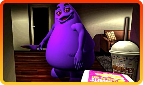 Grimace's Haunting Terror in the Shadows