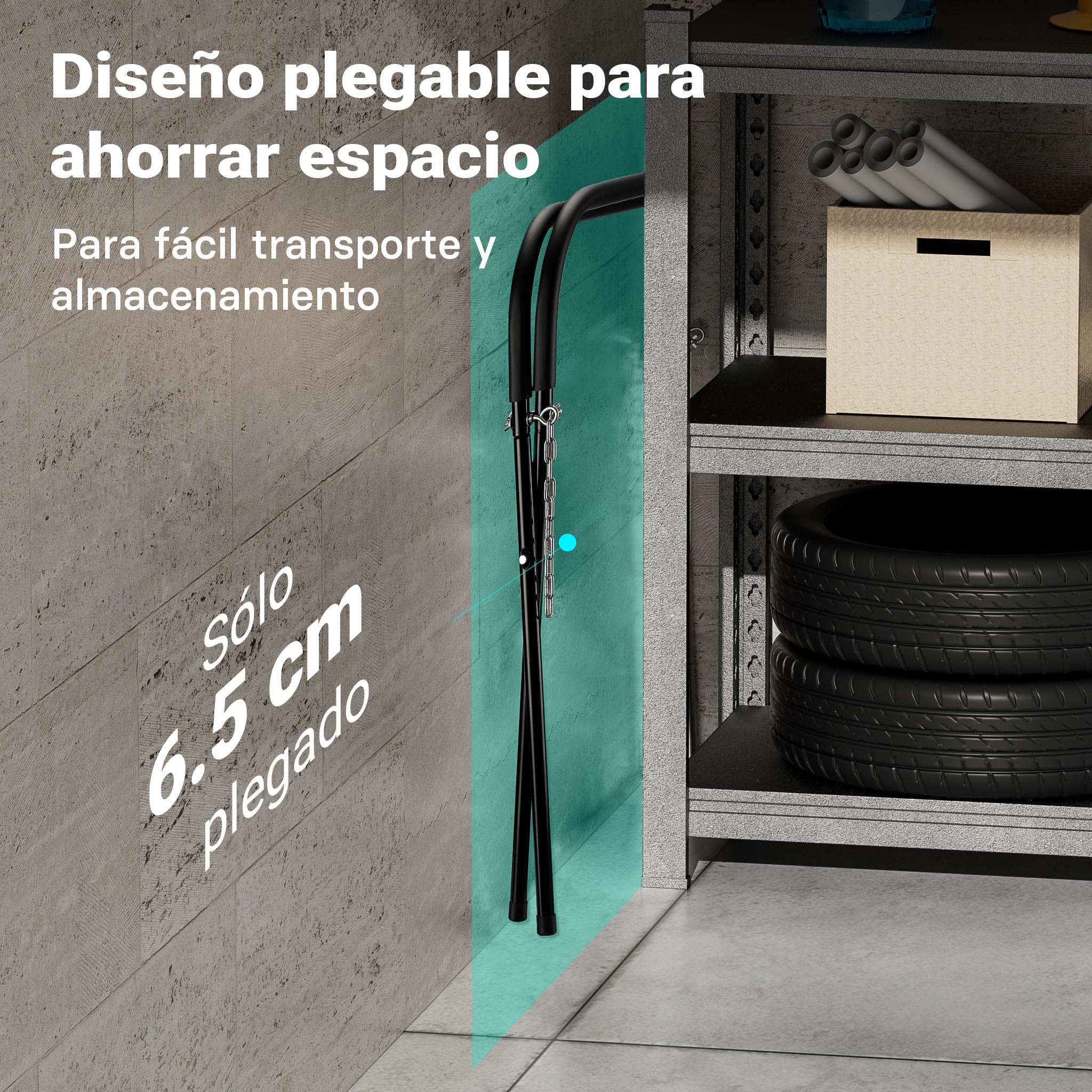 WilTec Caballete de Trabajo Plegable y portátil máx. 50 kg para pulverización Piezas de automóviles Caballete de Pintura para Taller Soporte de Lijado