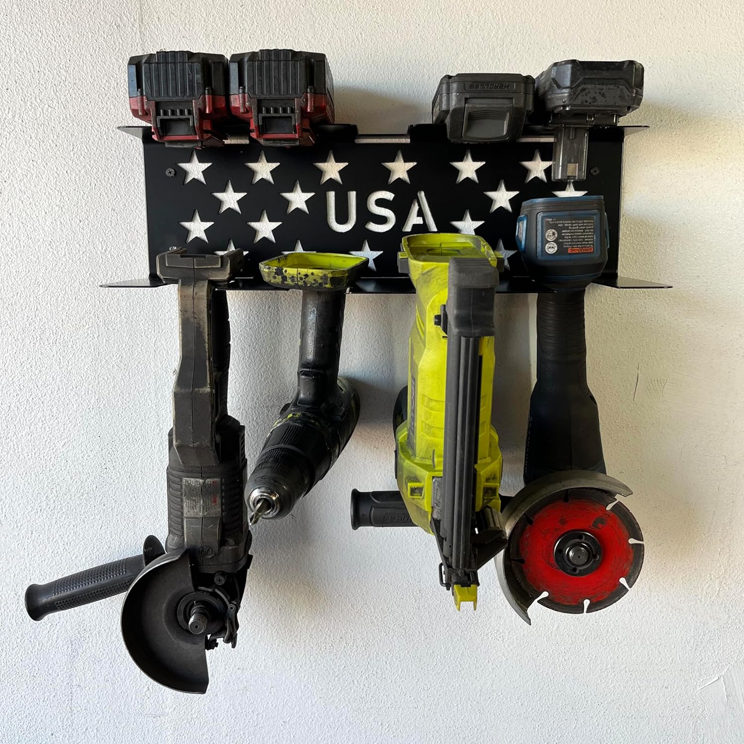 Pillars Customs USA Power Tool Organizer Wall Mount
