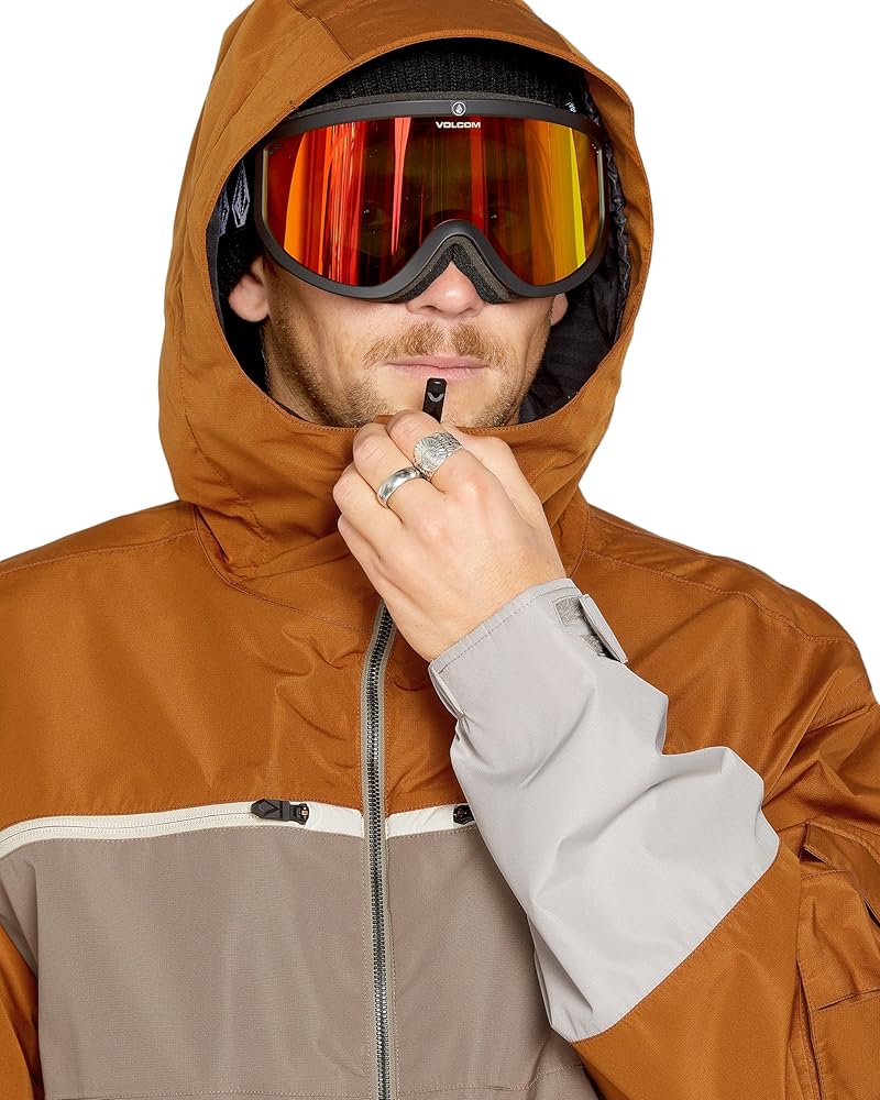 VOLCOM ナイトブレイカージャケット OUTLET】VOLCOM Mens Nightbreaker Jacket - Black