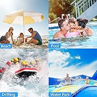 Vista 7 de Bolsa universal impermeable para teléfono, paquete de 2 unidades, funda impermeable compatible con iPhone 14 Pro Max/13/12/11/XR/X/SE/8, Galaxy