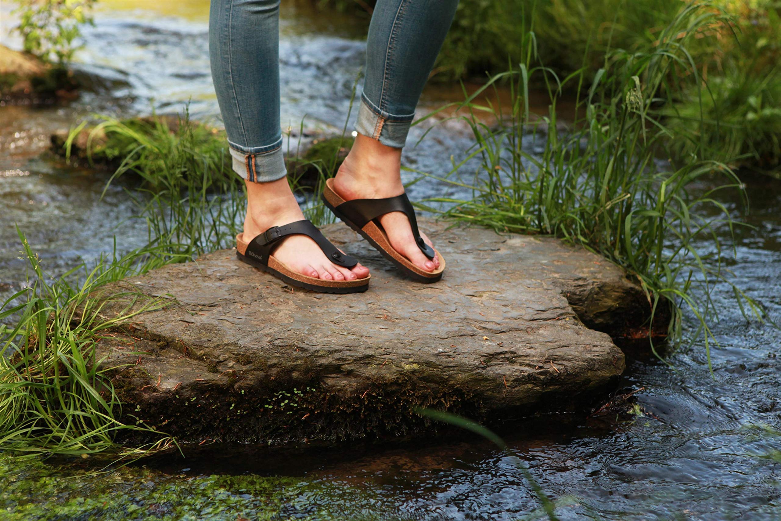 BOnova Ibiza - Chanclas de dedo para mujer en 14 colores