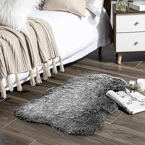 Miniatura 9 de Ashler - Funda suave de piel sintética de zorro para silla sofá área para suelo de habitación sofá o sala de estar