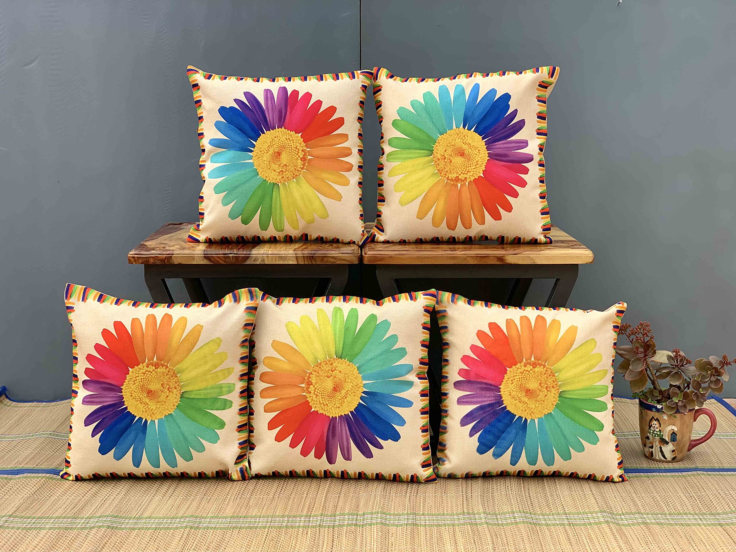 See full amazon price history chart for MJ HOMES Borde Sunflower Digital Printed on Jute Throw/Pillow Cushion Cover Sofa 16X16 inch -Set of 5 Pcs Living Room/Bedroom… MJ HOMES Borde Sunflower Digital Printed on Jute Throw/Pillow Cushion Cover Sofa 16X16 inch -Set of 5 Pcs Living Room/Bedroom… (B0B34S5TDQ) Amazon Price History, Amazon Price Tracker