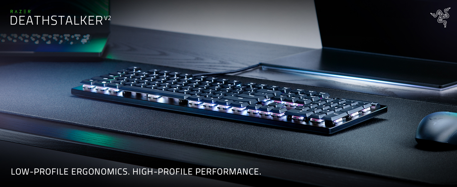 Amazon.com: Razer DeathStalker V2 Gaming Keyboard: Low Profile