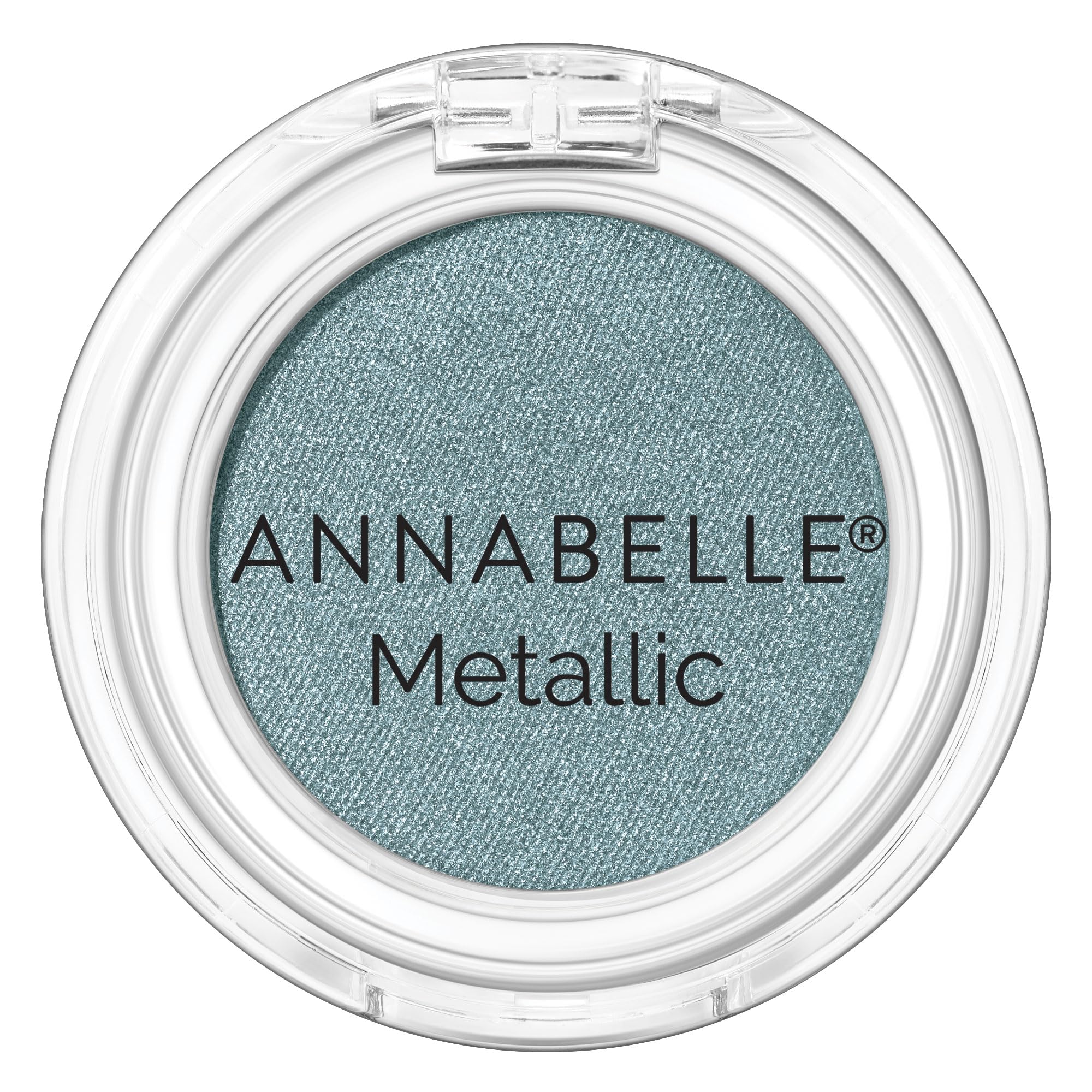 Annabelle Metallic Single Eyeshadow, Turquoise, 0.05 oz