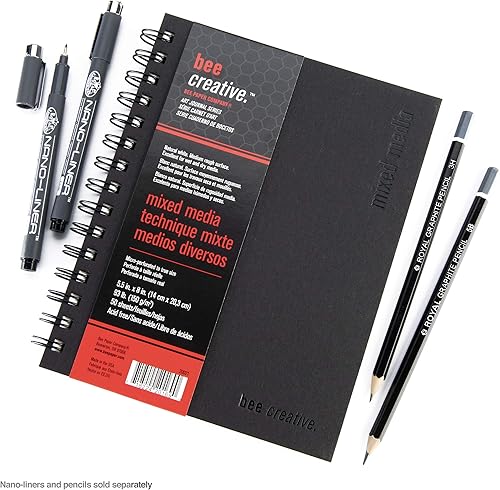 Miniatura 9 de Bee paper Company bee-20001 Creative libro de papel para marcadores.