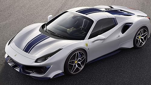 Iconic Arts Supercar - Ferrari 488 Pista Spider laminado 24x36