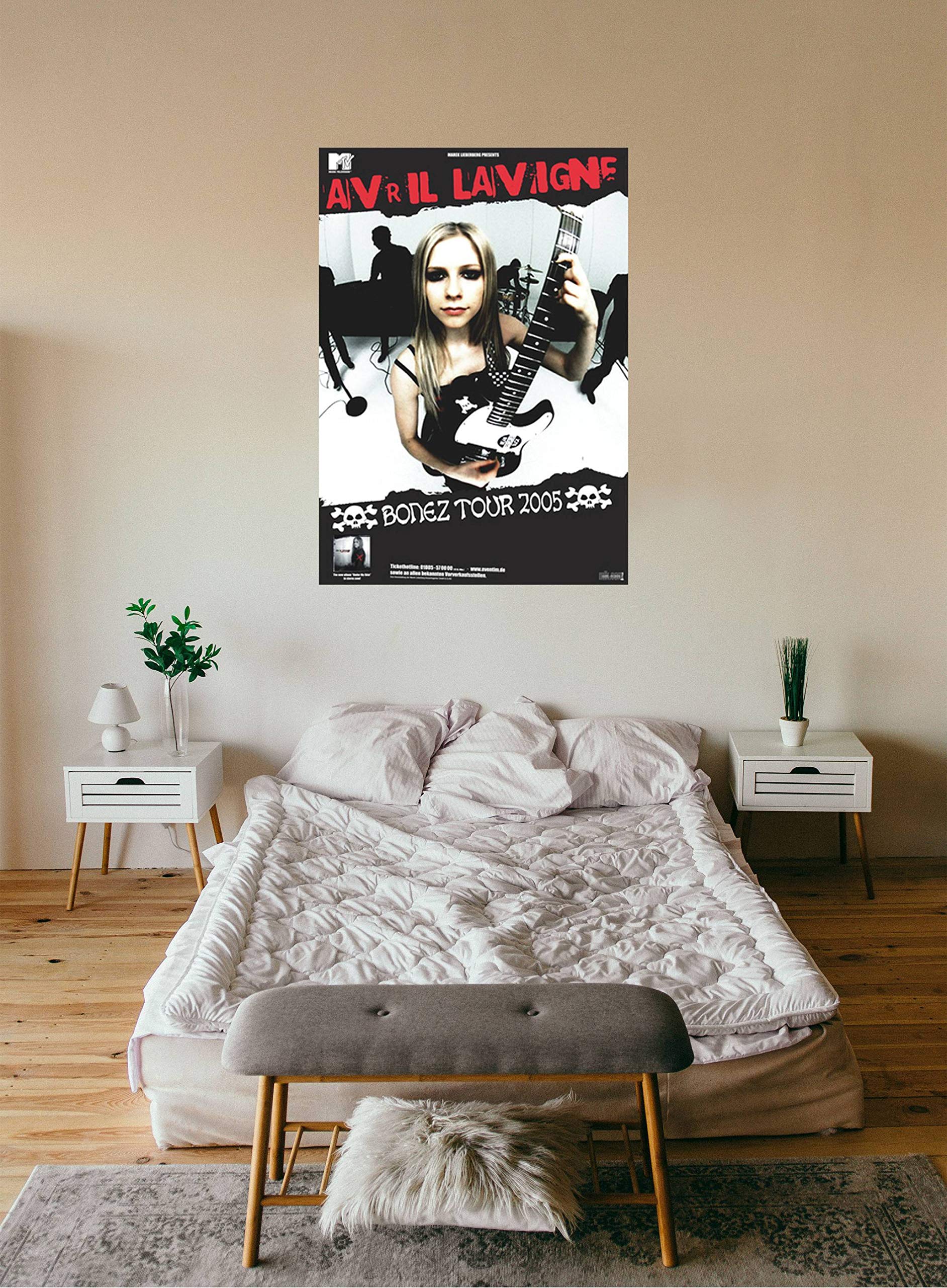 Avril Lavigne - Bonez, 2005 » Konzertplakat/Premium Poster | Live