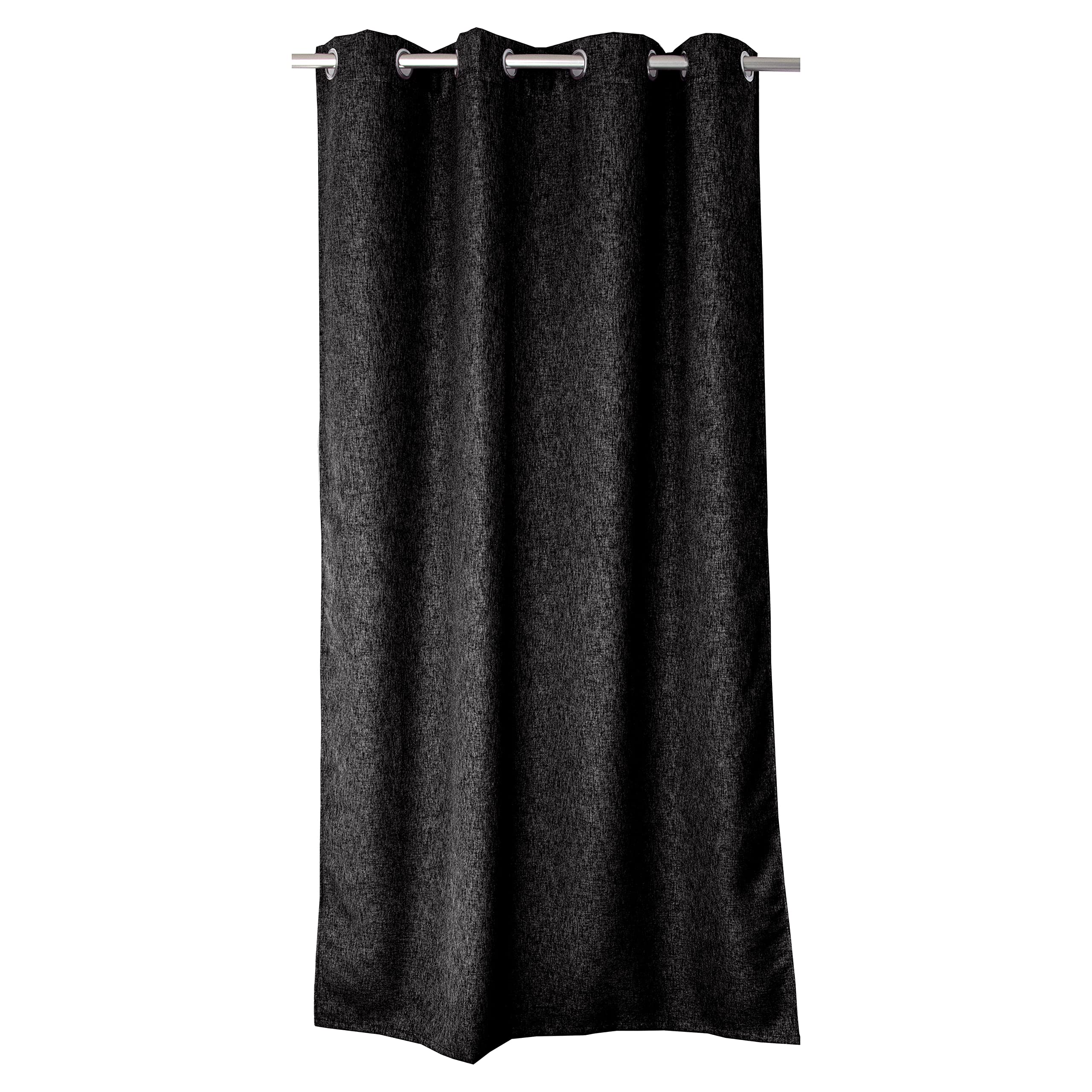 Tenda Oscurante Rosa Antico 140x240 Cm - Con 8 Occhielli Metallici, Poliestere, Collezione Floppy - Foto 9