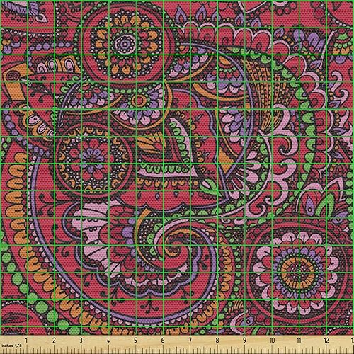 Vista 55 de Ambesonne - Tela de punto elástica