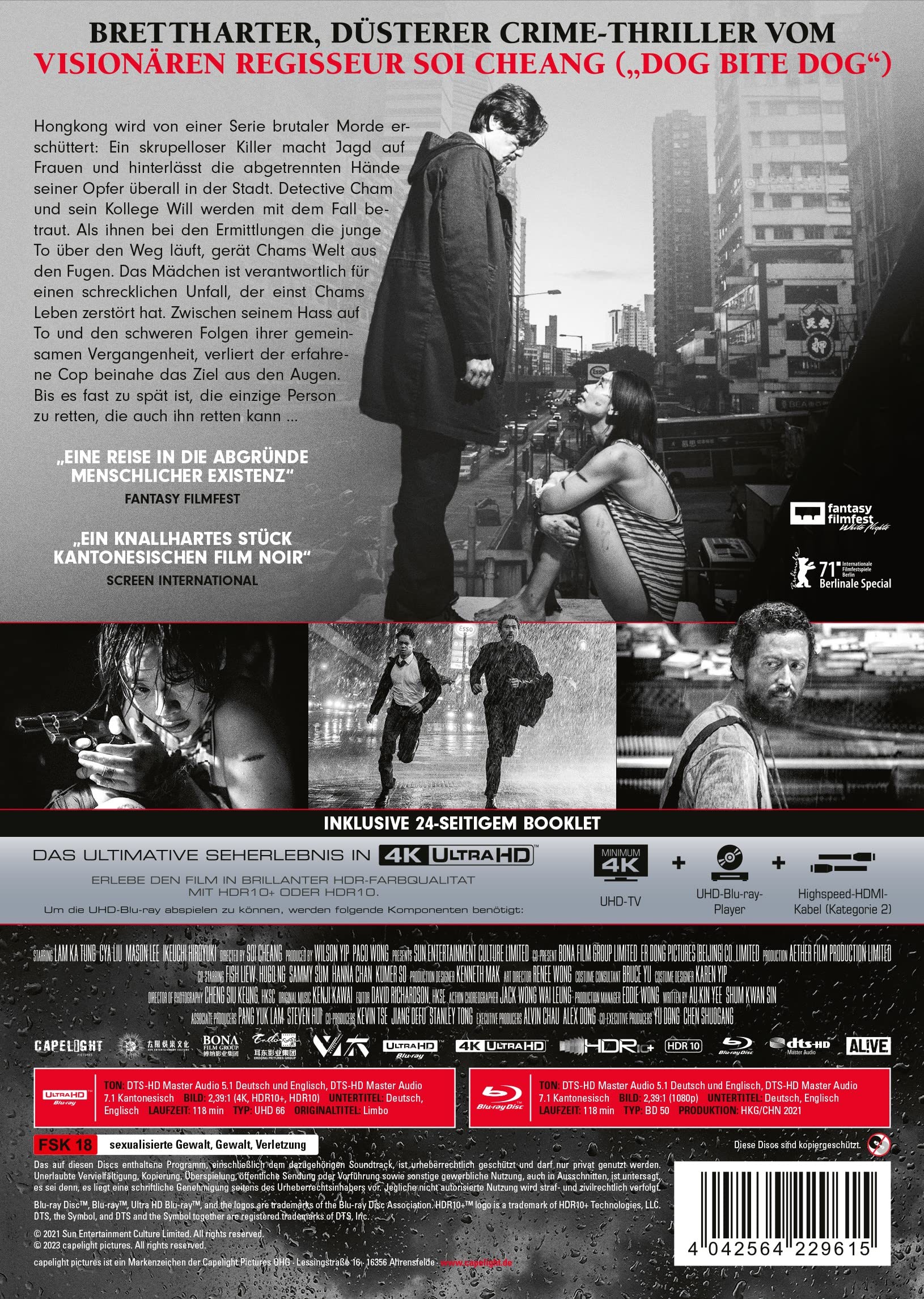 Limbo - 2-Disc Limited Collector's Edition im Mediabook (4K Ultra HD + Blu-ray)