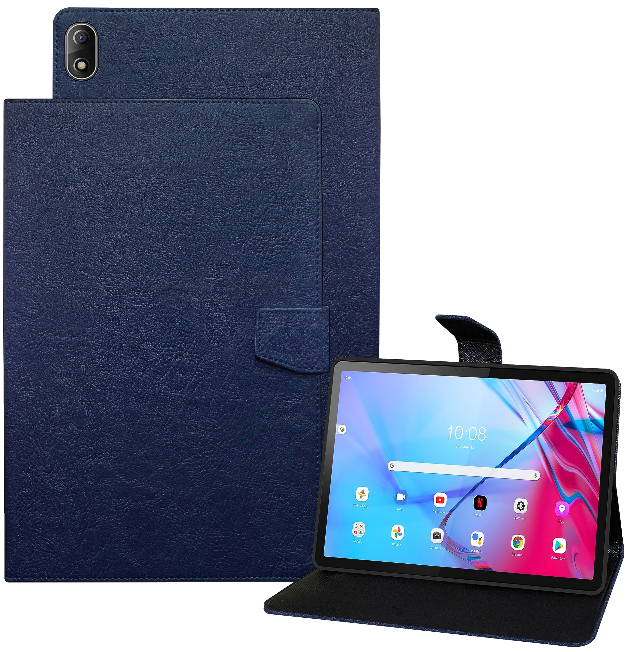 TGK Plain Design Leather Flip Stand Case Cover for Lenovo Tab P11 5G FHD 11 inch (27.94 cm) Tablet (Blue) (B0CF579N2X) Amazon Price History, Amazon Price Tracker