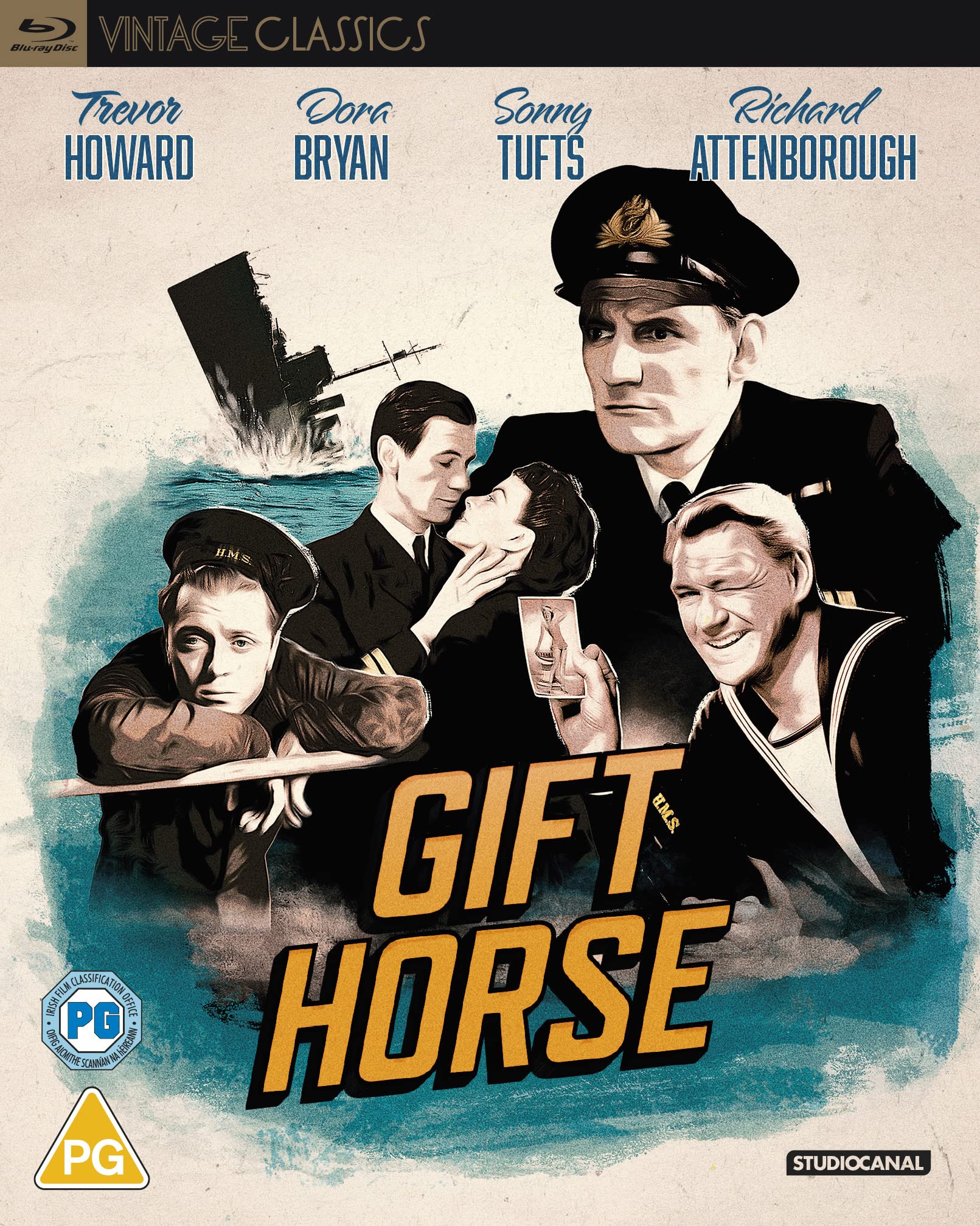 Gift Horse Blu-Ray In Mint Condition Vintage Classics