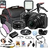 Nikon Z30 Mirrorless Digital Camera W/Nikkor Z 16-50mm Lens + 64GB Memory, LED Light, Filters, Case, Gripod, and More (Content Creator Bundle)
