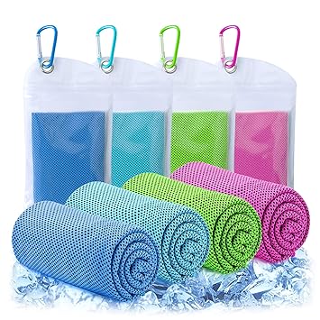 Amgico 4 Pack Cooling Towels (40