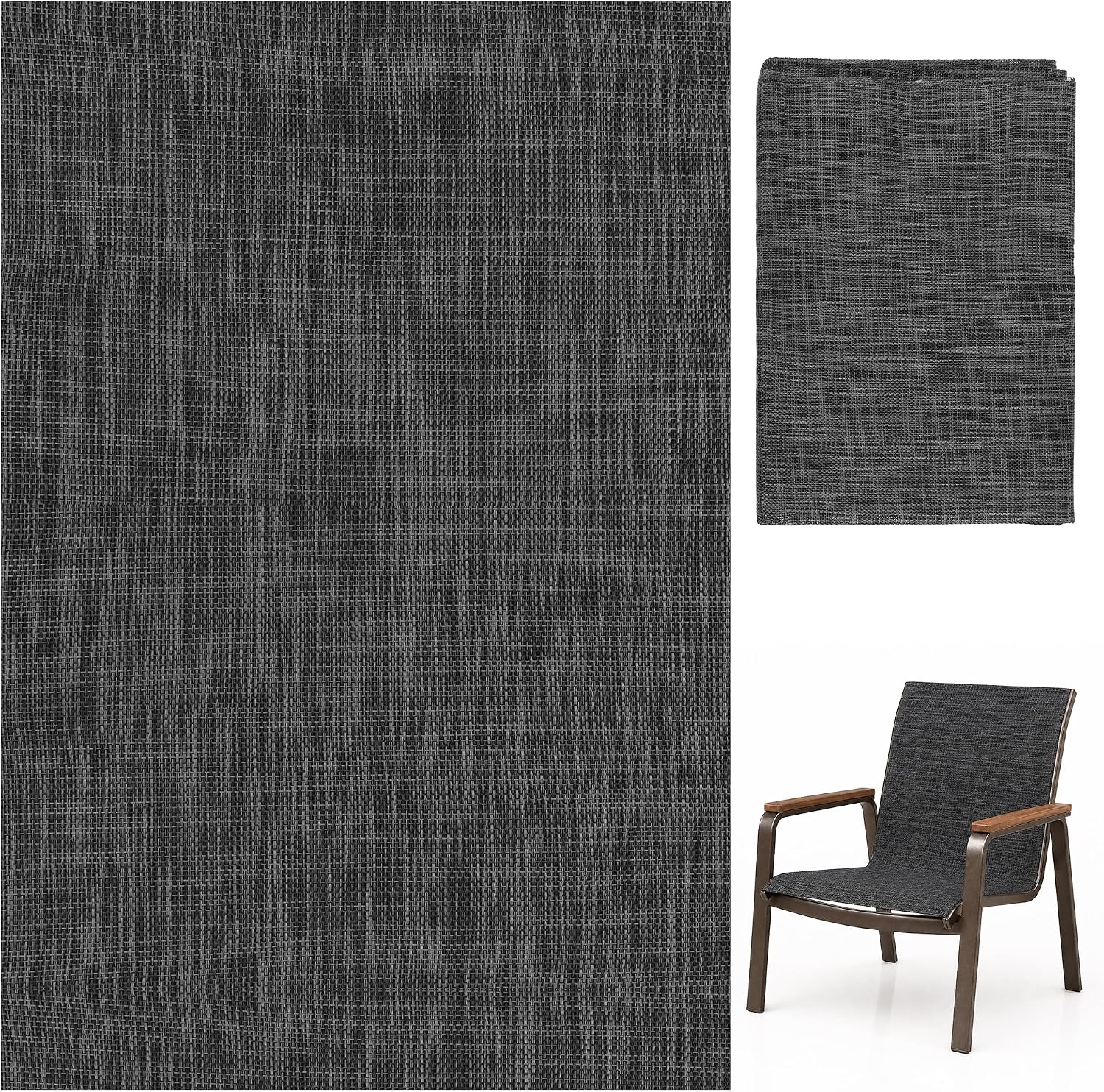 Vinyl Woven Mesh Sling Fabric 1.83M x 1.5 M