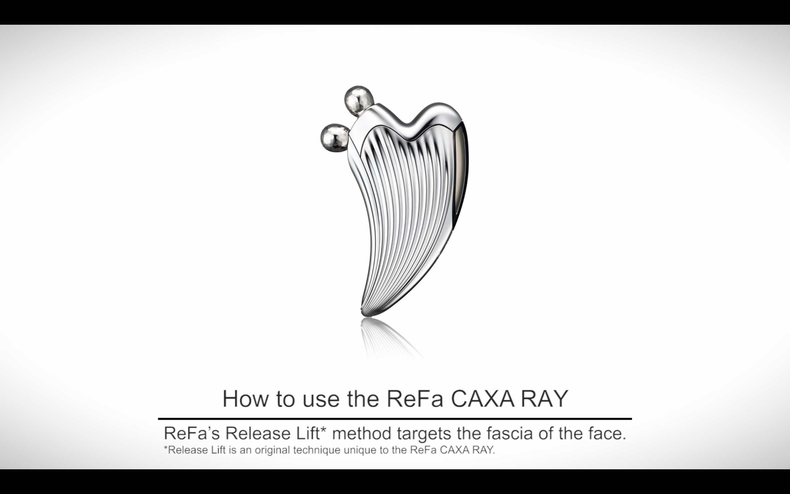 Amazon.com: ReFa CAXA RAY & Glossy Cream Set | Facial Roller