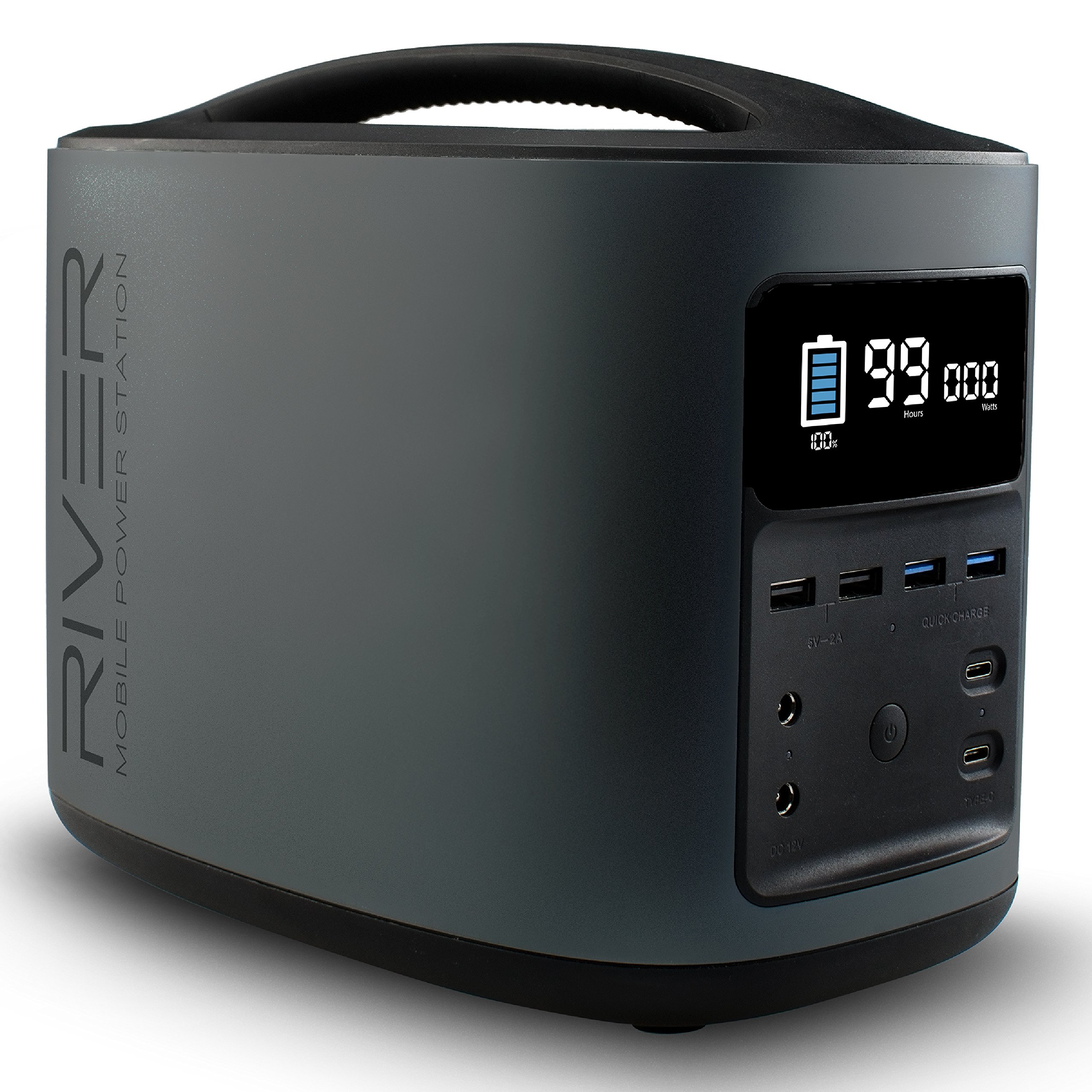 Buy EF ECOFLOW River Portable Power Station Generator 412Wh 114000mAh High Capacity 500W Output