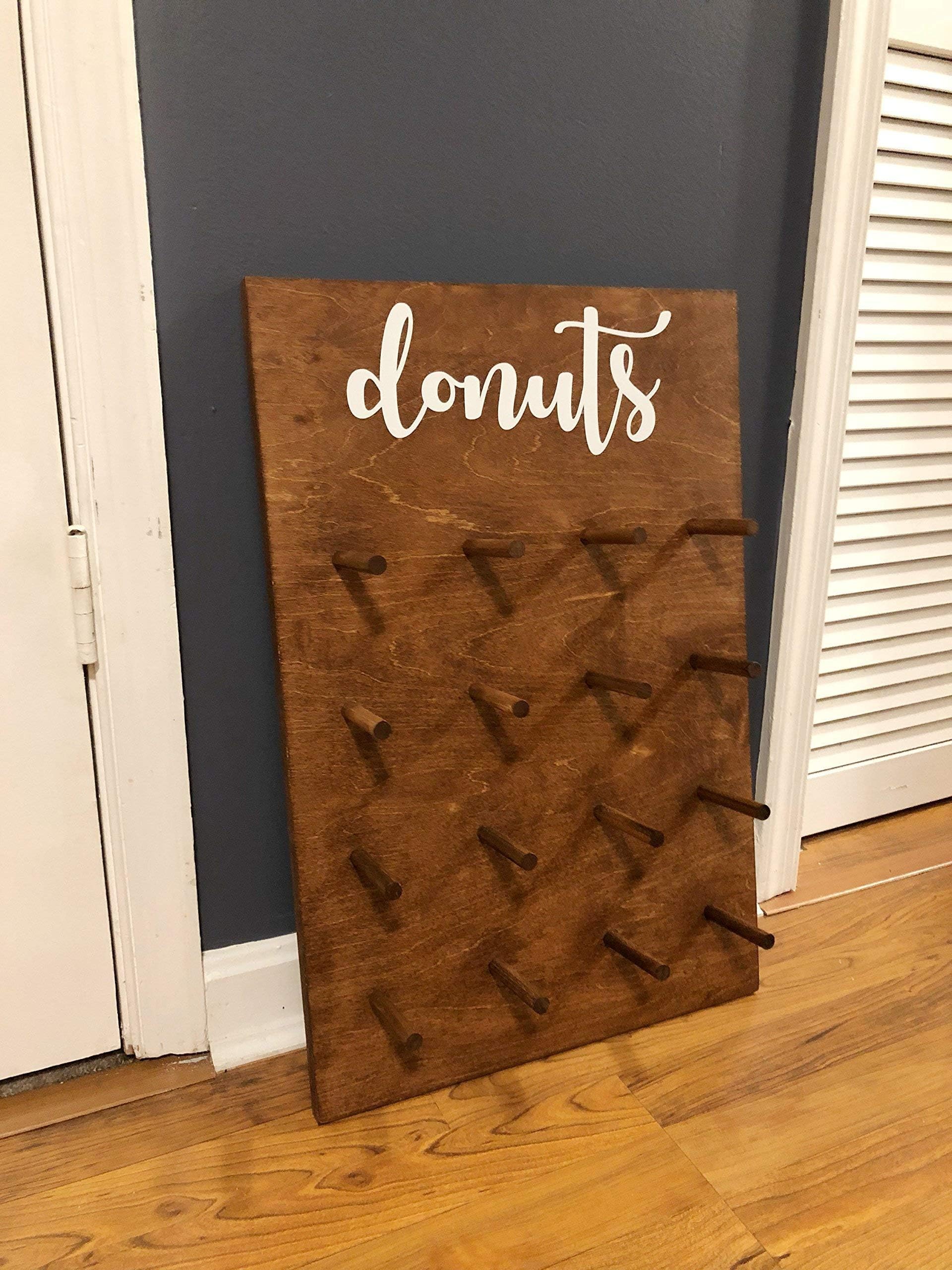 Donut Wall Display Stand, Donut Stand For Wedding, Donut Holder, Donut Board, Donut Bar, Doughnut Bars