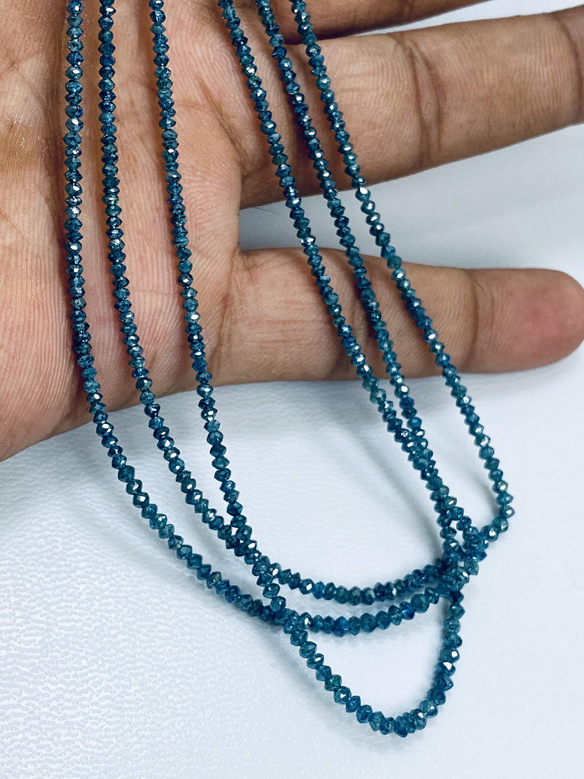 Amazonite 8mm Facettées : Perles Naturelles Polygones - Perles Corner