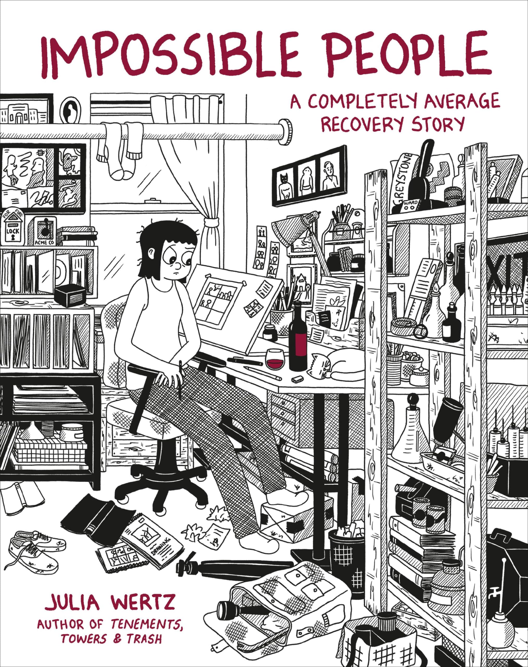 Impossible People by Julia Wertz (Hardback Book)