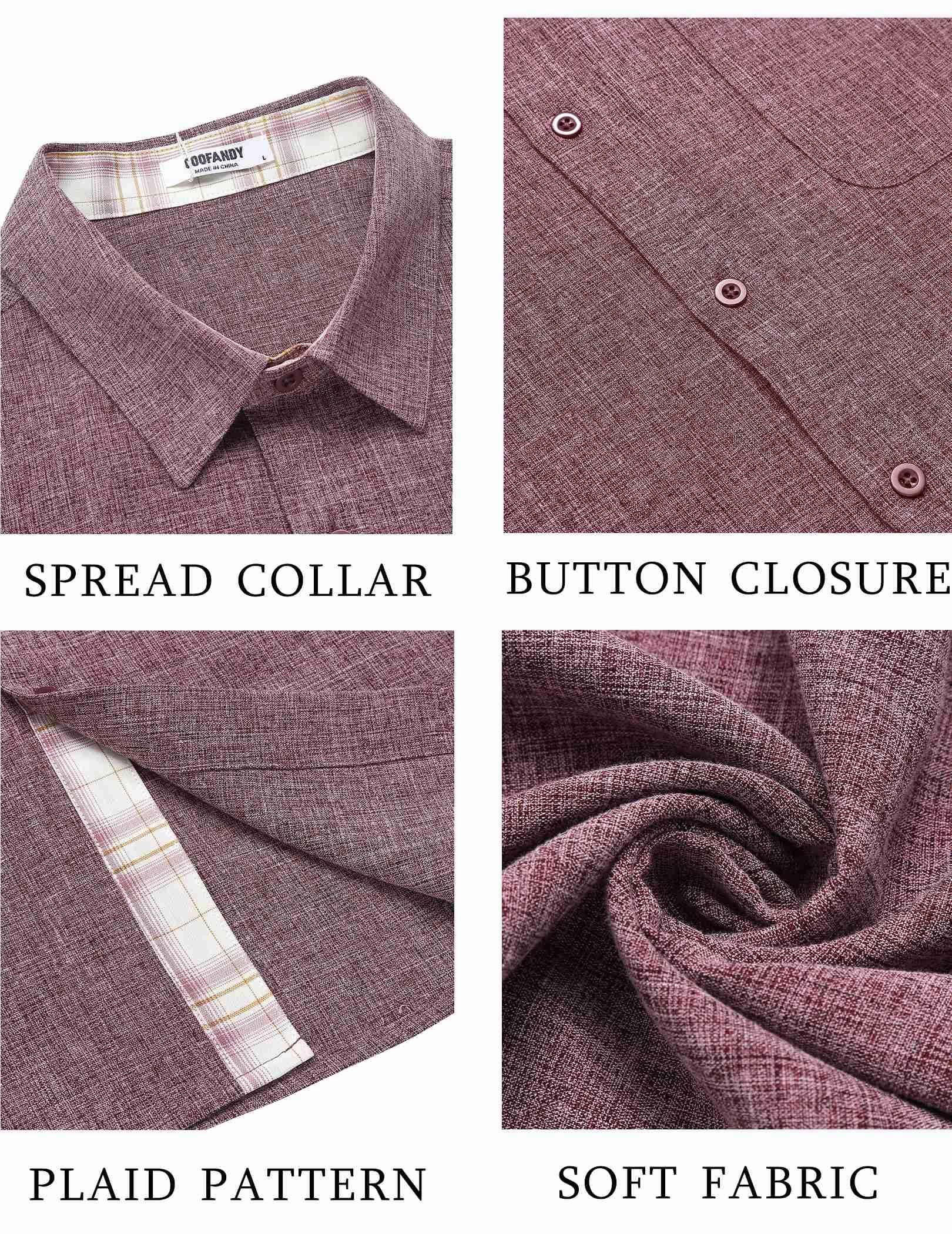 Snapklik.com : Mens Short Sleeve Button Down Shirt Summer Beach Linen ...