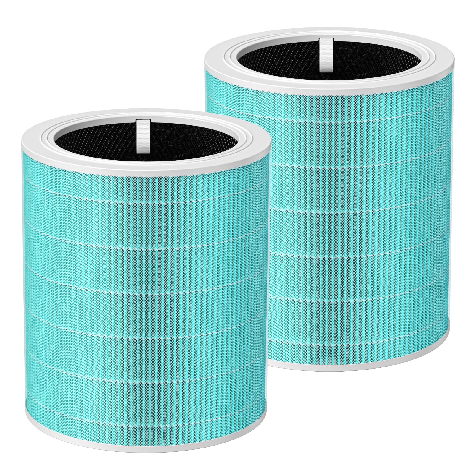 Filtre Core 600S-P Levoit compatible | Lot de 2 recharges HEPA H13 et charbon actif