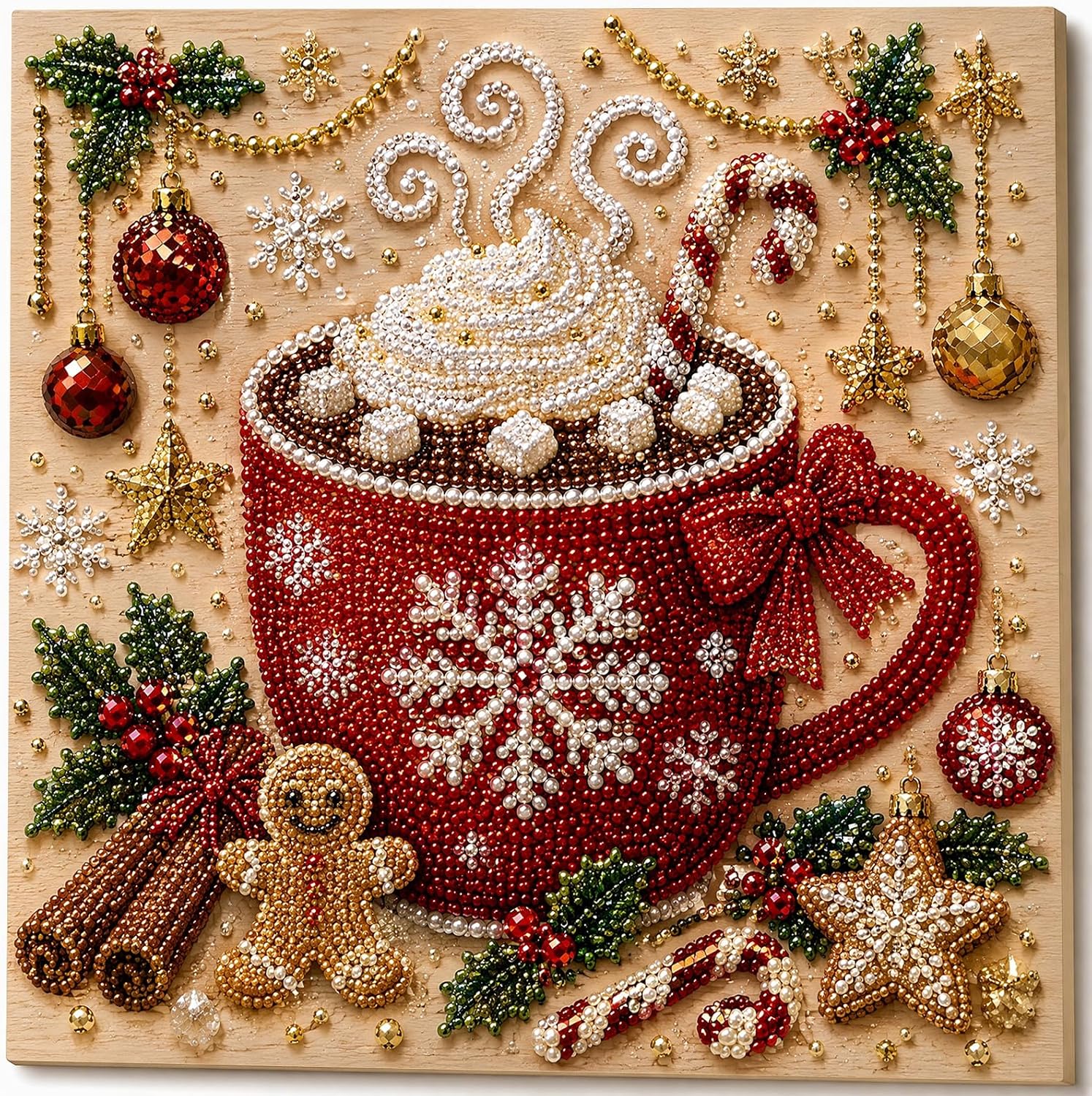 Diamond Z Project Amazon.com: DIY Pearl Art Kits for Adults Christmas Diamond Painting ...