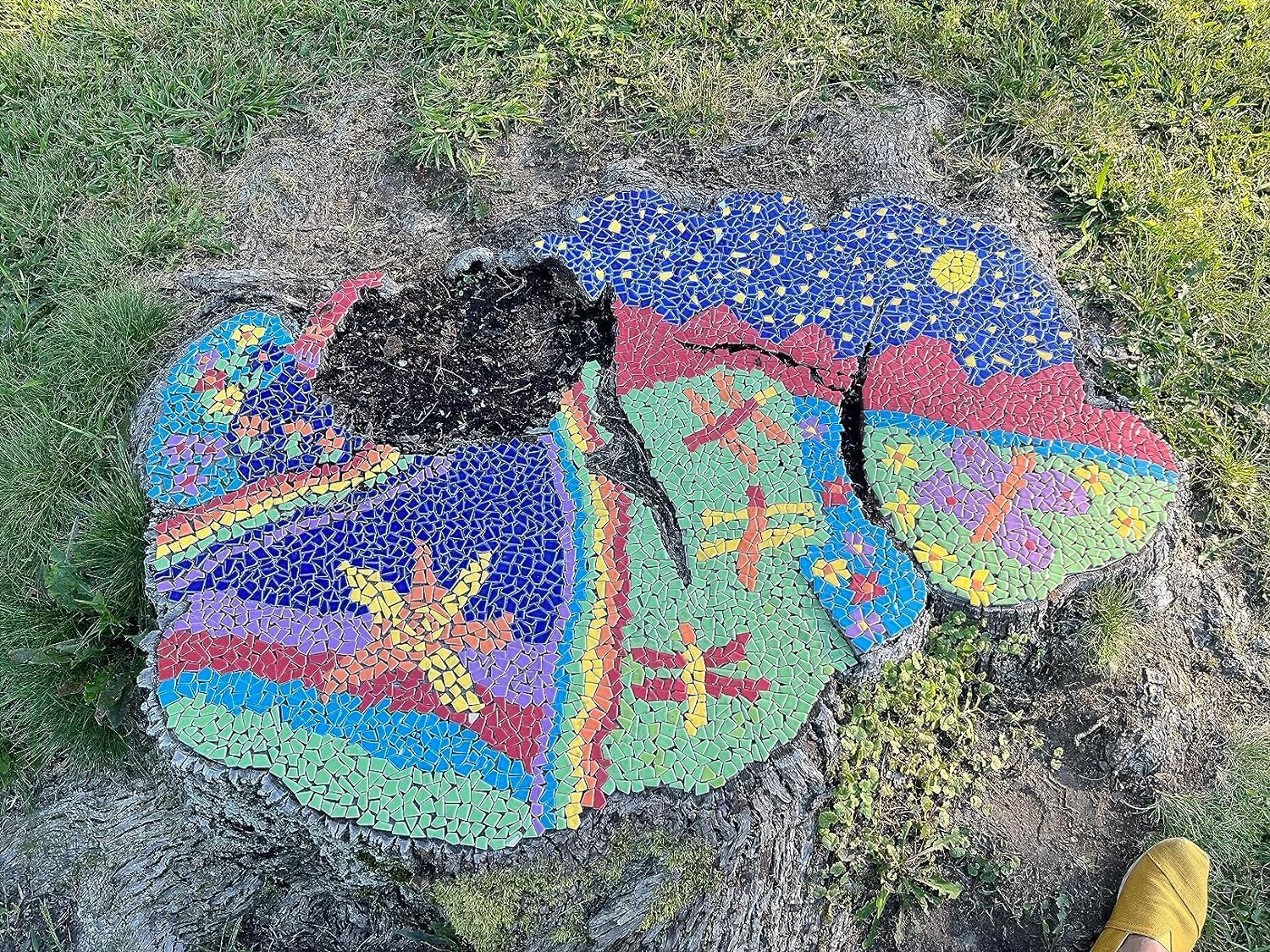 500g Irregular Ceramics Mosaic Tiles - Image 3