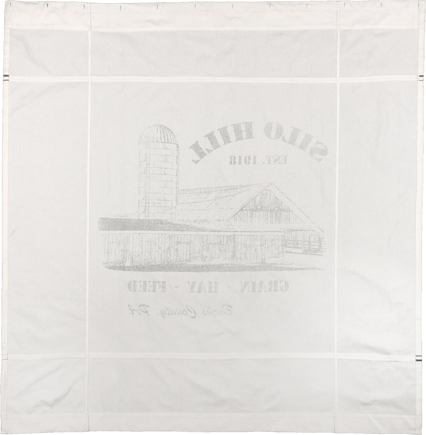 Piper Classics Silo Hill 96" L x 50" W Panel w/Attached Valance Set