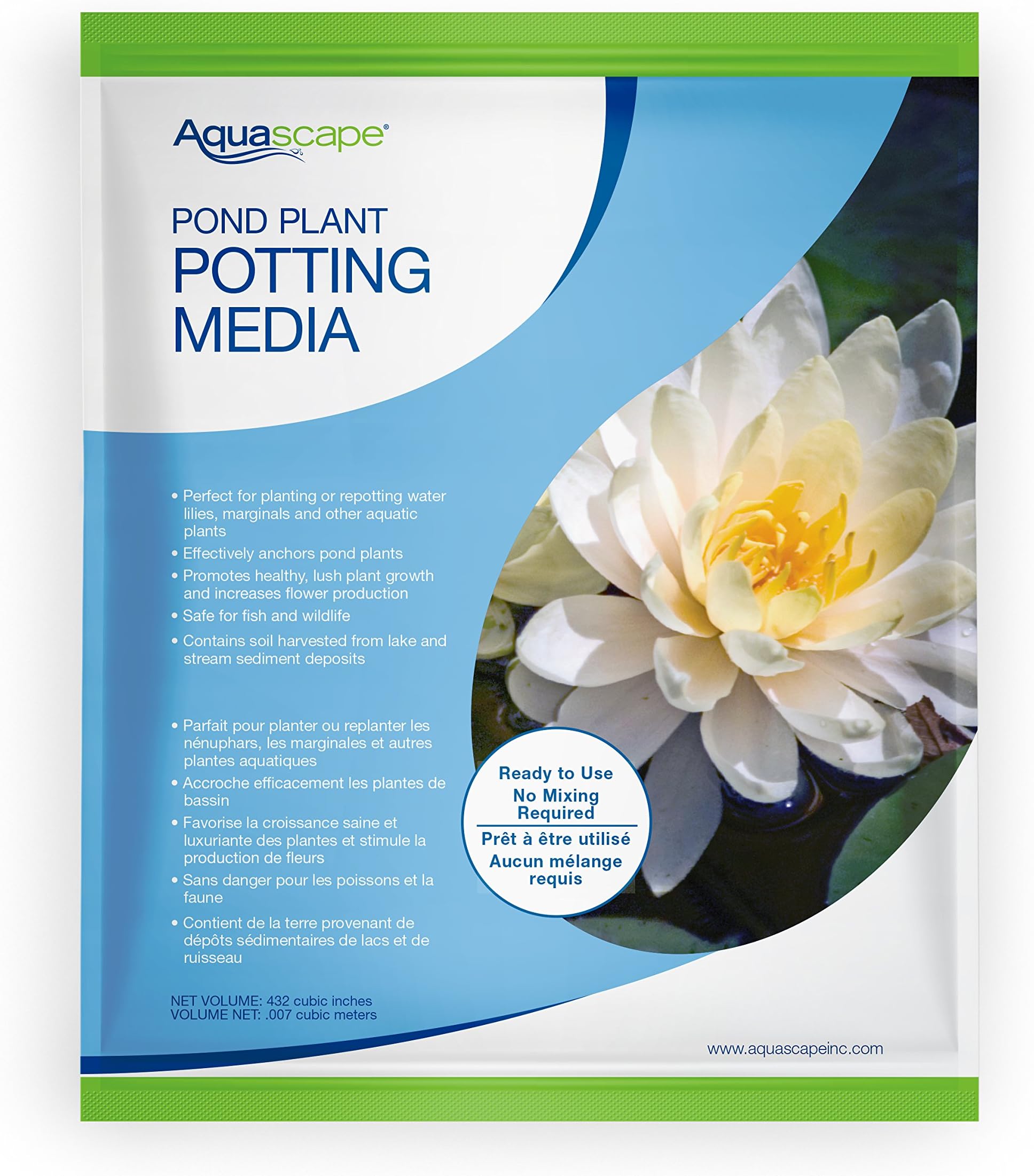Aquascape Pond Aquatic Plant Potting Media, 432 cubic inches | 89003