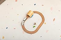 Vista 5 de Parklon Tapete de juego acolchado ultrasuave para bebé (gelatina terrazo + beige salvia, de una pieza, reversible, resistente al agua, grande)