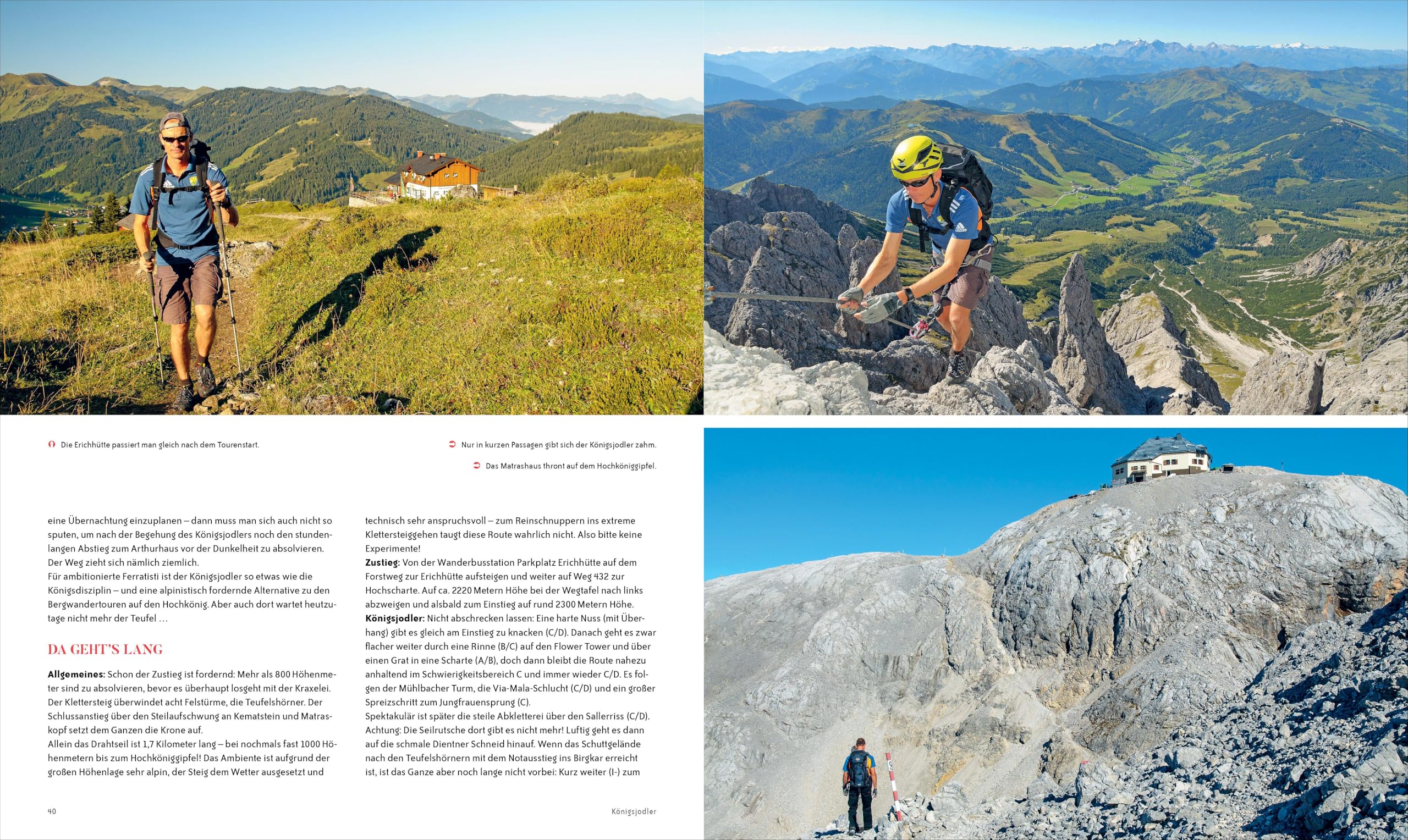 Die ultimativen Klettersteige in den Alpen: 51 legendäre Routen