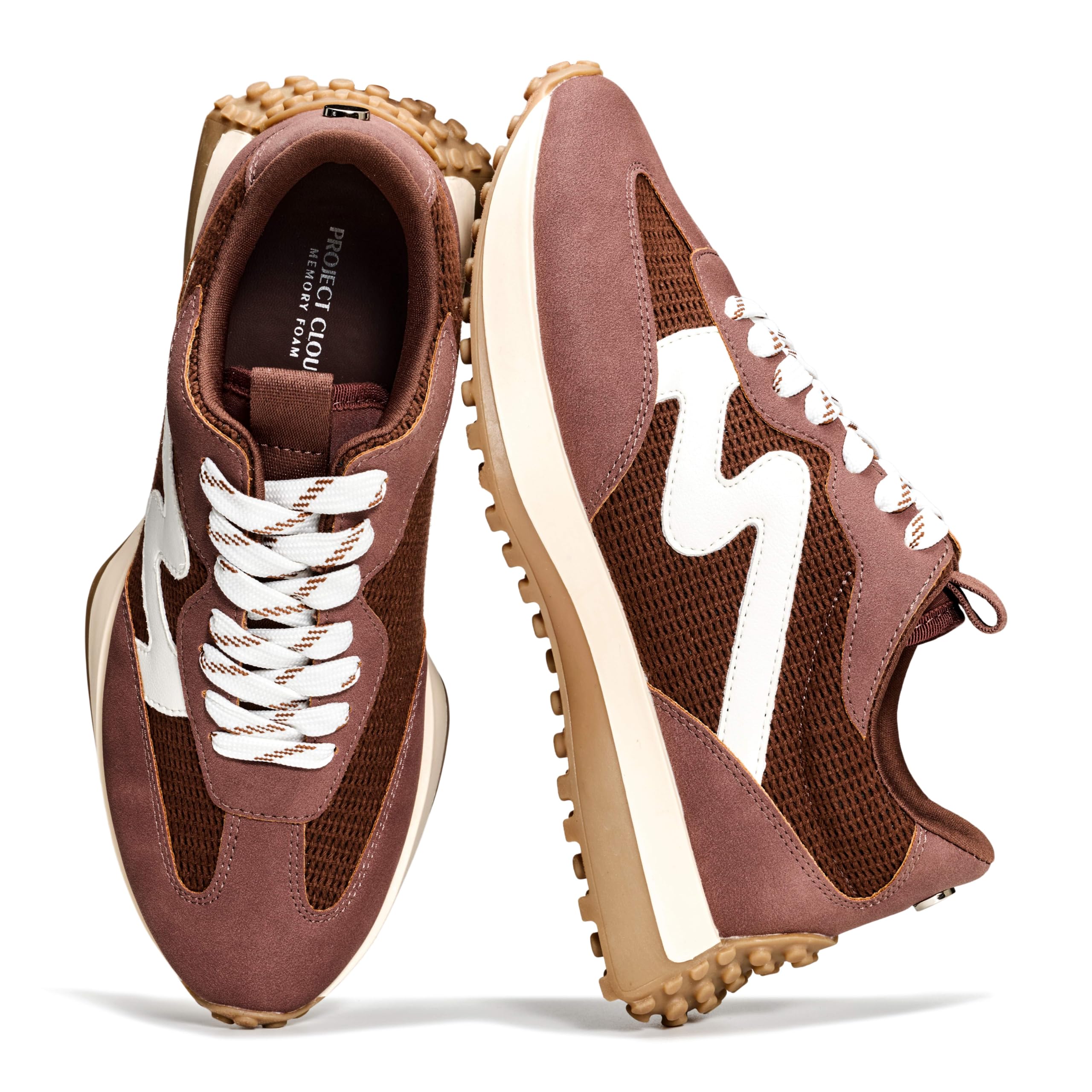 Lace Up Fashion Sneakers for Women Lightweight Womens Shoes