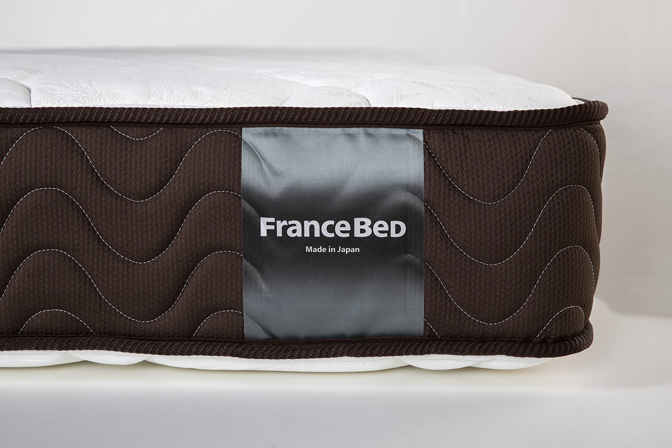 Amazon.co.jp: 【フランスベッド正規品】 マットレス 硬め 白/濃茶