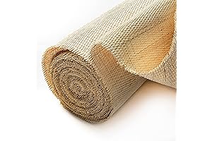 LUSYDECO Natural Rattan Cane Raffia Cloth for Furniture Restoration and DIY Projects (3 Feet)