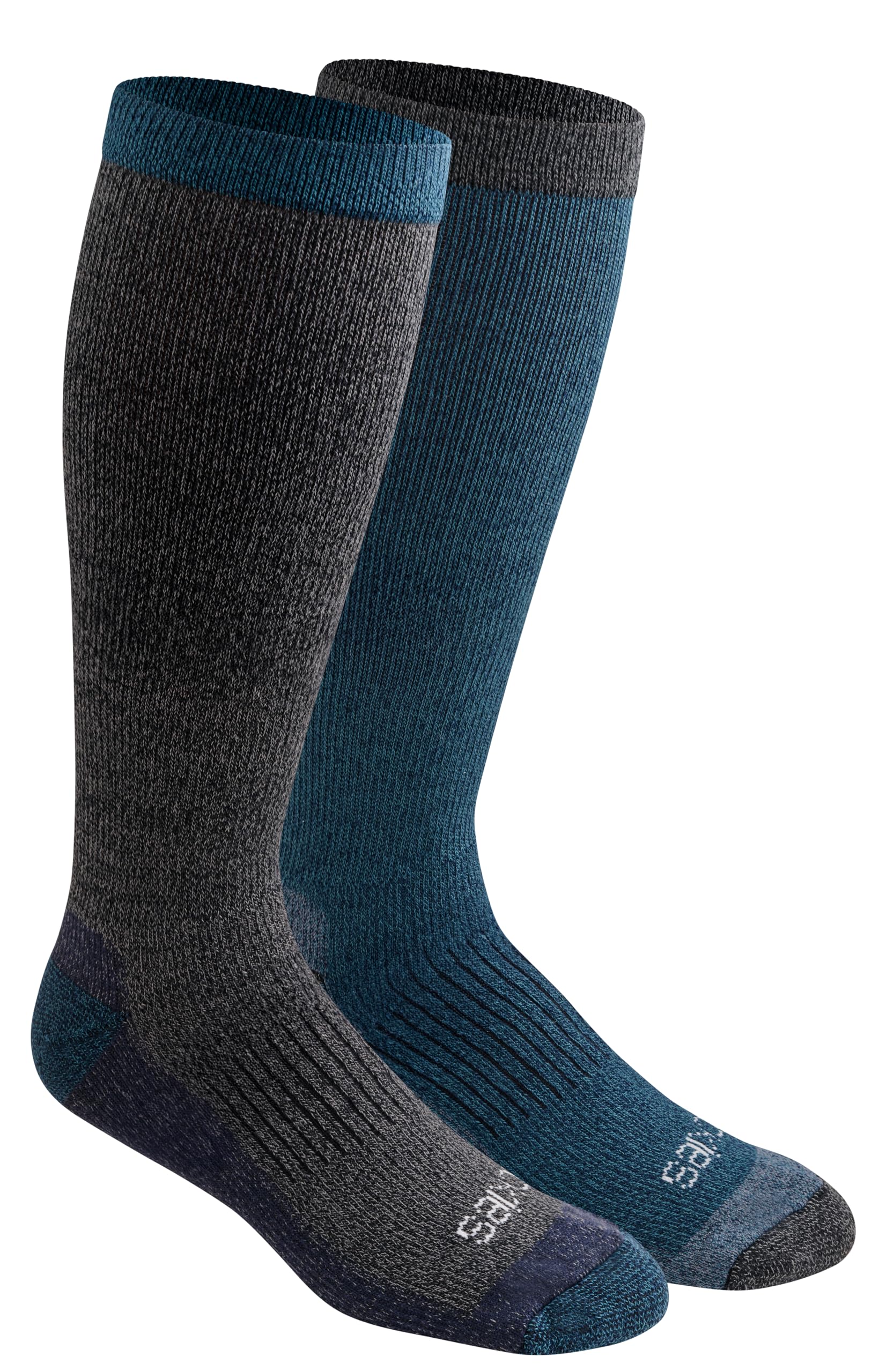 Dickies Men's Light Compression Comfort Over-The-Calf Socks, Available in M-XXL (2, 4, 6 Pairs)