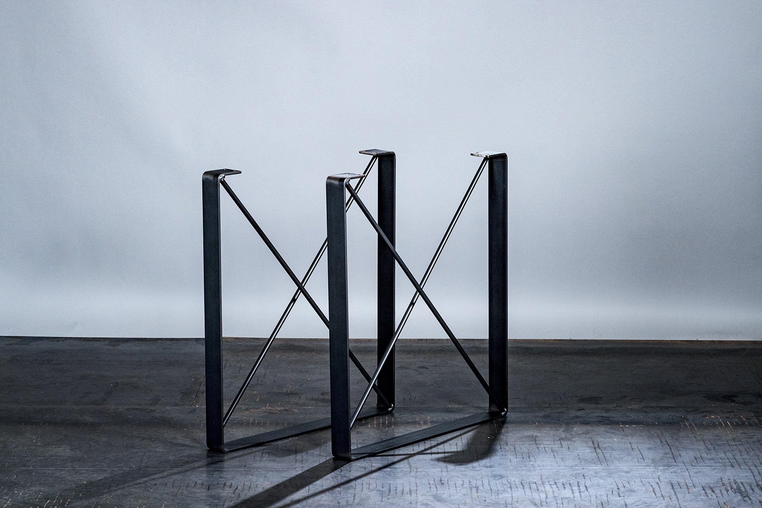 Metal Table Legs - 28" tall x 24" wide