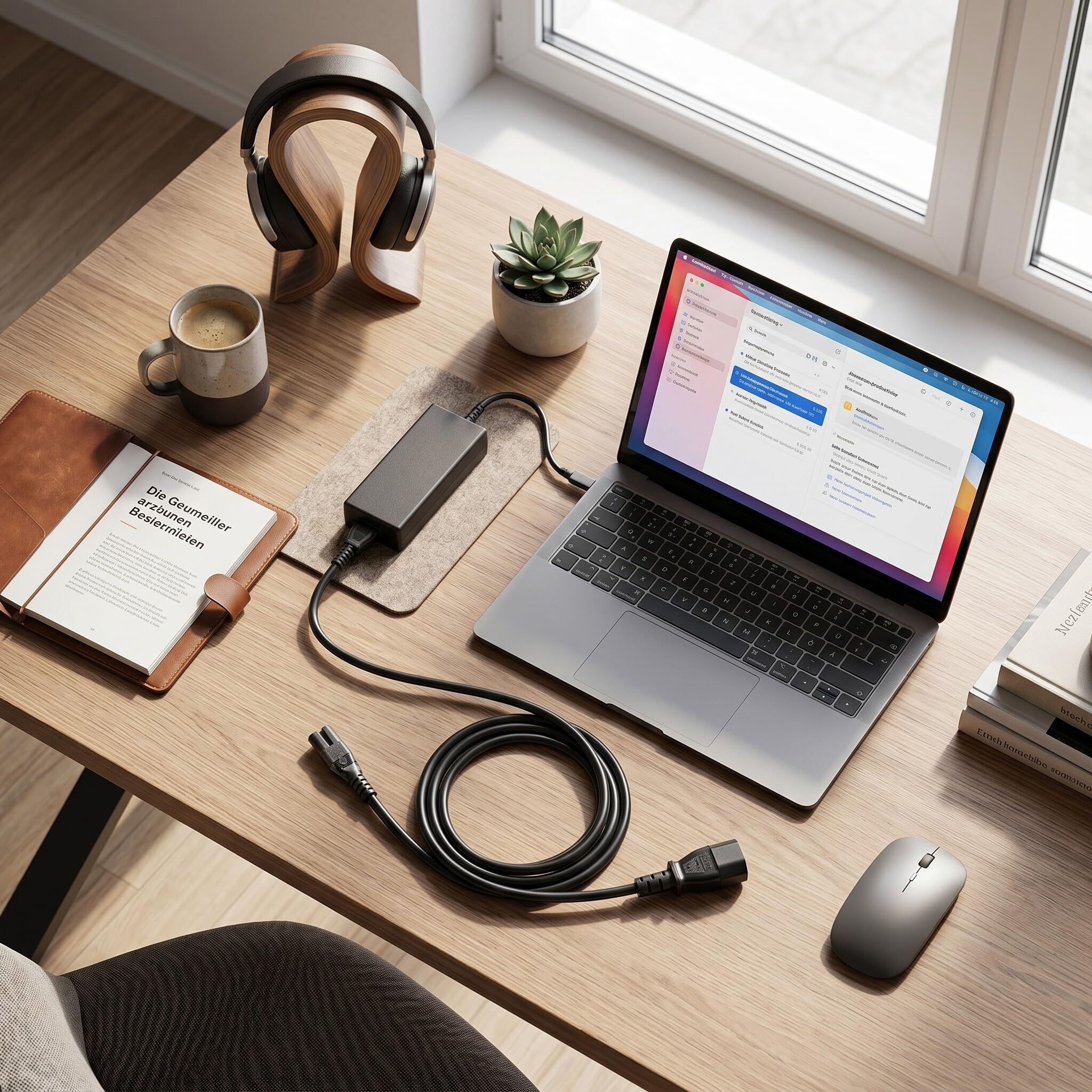Ejoyous IEC320 C14 na C7, odporny na wysokie temperatury kabel zasilający PVC, wytrzymały, 10 A, 2500 W, do laptopów, monitorów, drukarek, aparatów fotograficznych