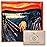 Large [6 Pack] Classic Art (The Scream) - Ultra Premium Quality Microfiber Cleaning Cloths (Best for Camera Lens, Glasses, Screens, and All Lens.), Microfiber Cloth