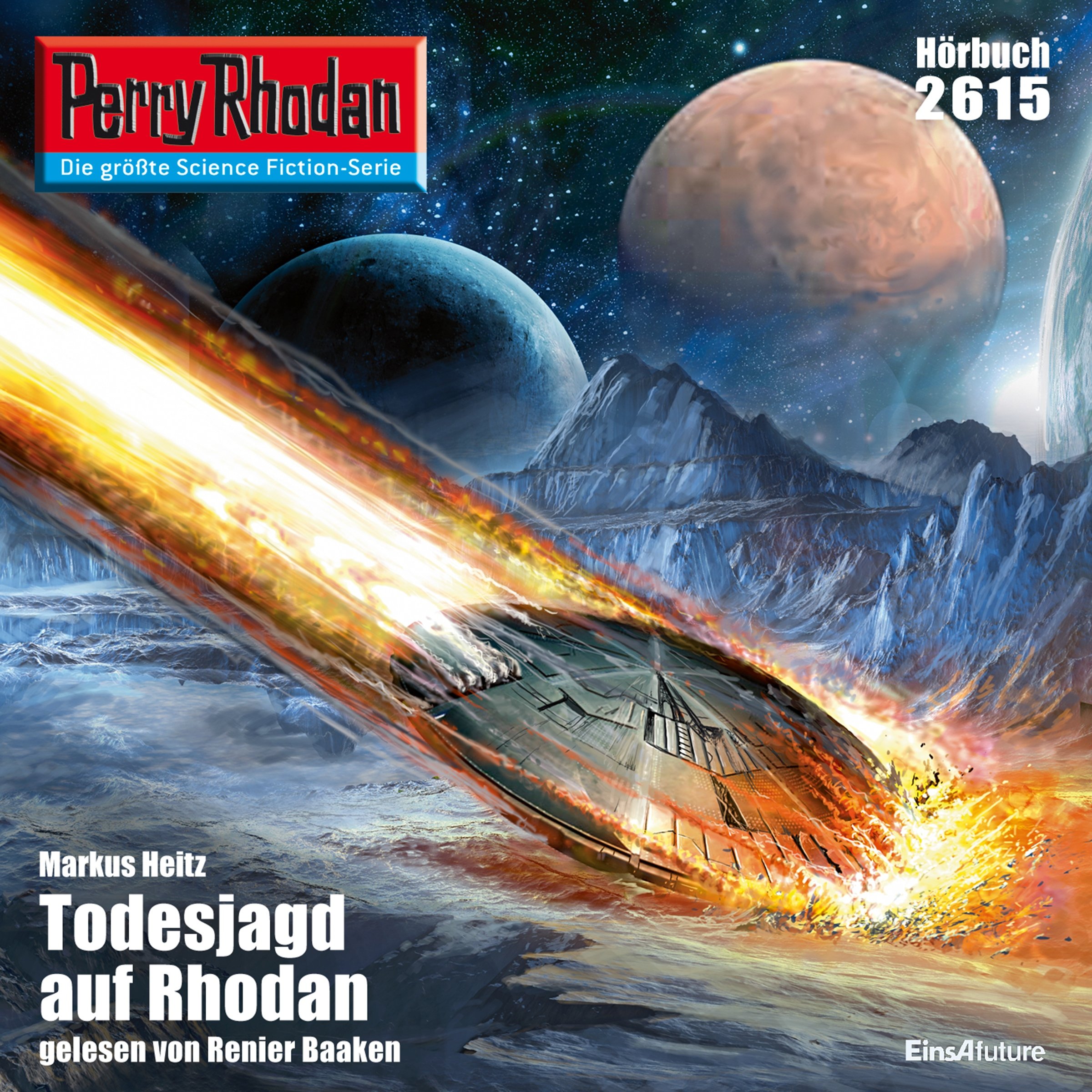 Cover art for Todesjagd auf Rhodan
